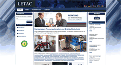 Desktop Screenshot of letac.ch