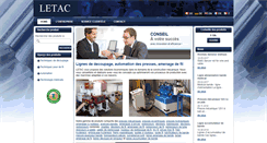 Desktop Screenshot of fr.letac.ch